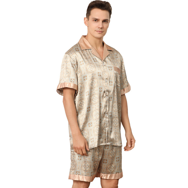 Men's Premium Print Pajama Set