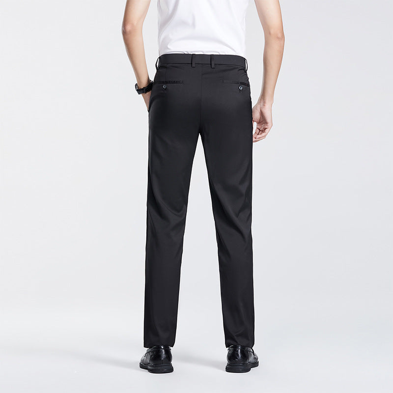 Men's Premium Comfort Slacks | Professional Wrinkle-Free Business Trousers