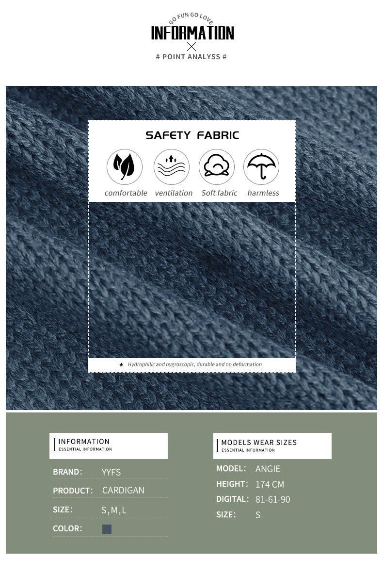 Safety fabric features diagram showing comfortable, ventilated, soft, and harmless material properties