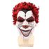 Similing Harley Quinn latex halloween mask horror cosplay