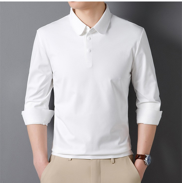 Premium No-Iron Polo | Quick-Dry Performance Long Sleeve