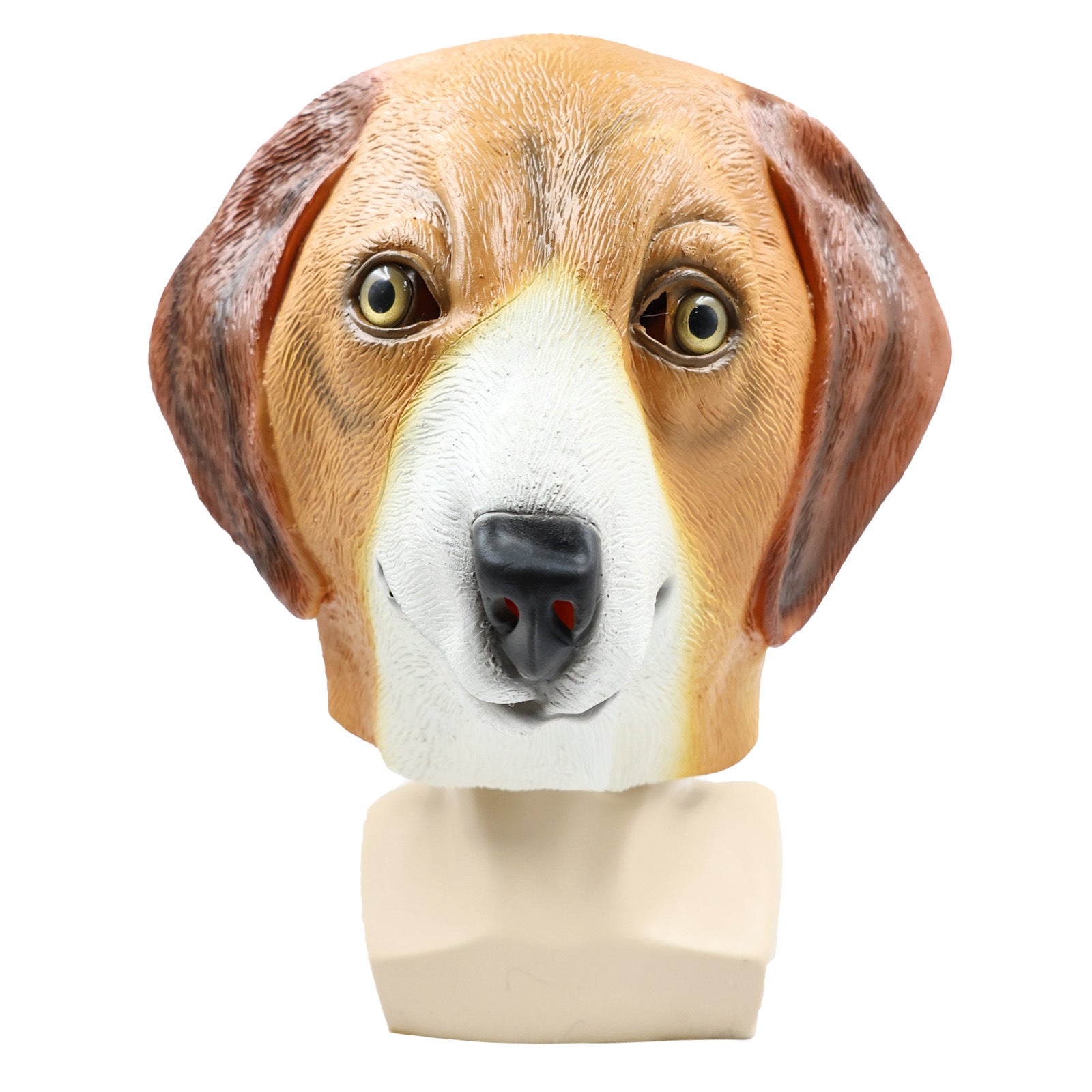 beagle dog latex halloween mask funny animal cosplay