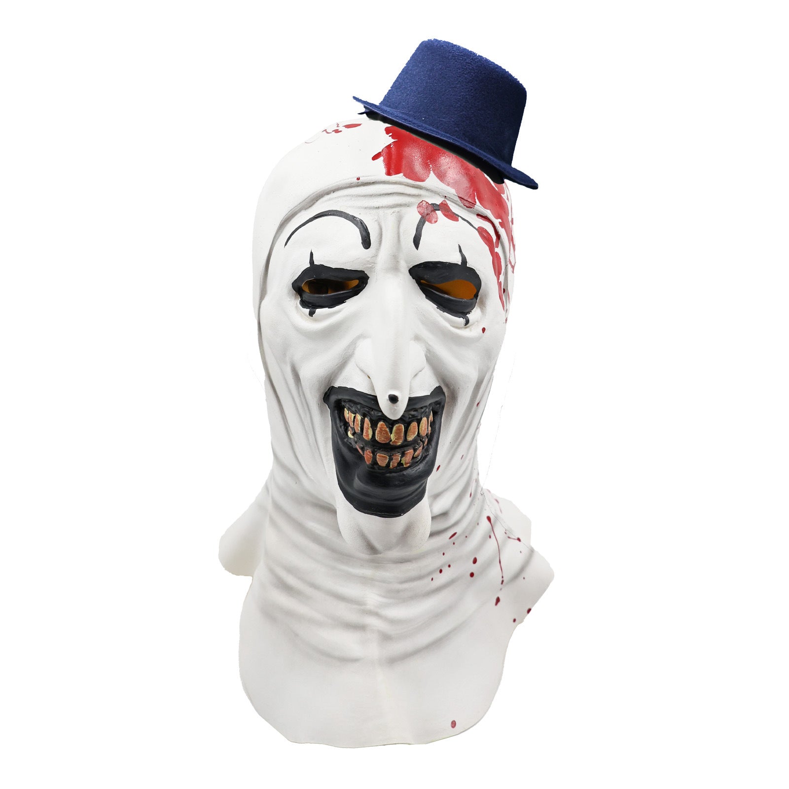 bloody clown halloween mask latex horror cosplay headgear