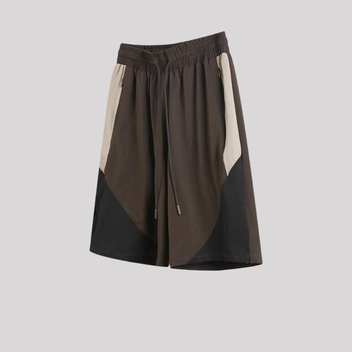 Men's Retro Sport Shorts | Geometric Color Block Series