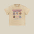 Khaki pixel graphic tee with 'Choose Role' print, laid flat on light background