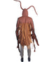 Full-body insect bug costume back view for Halloween party