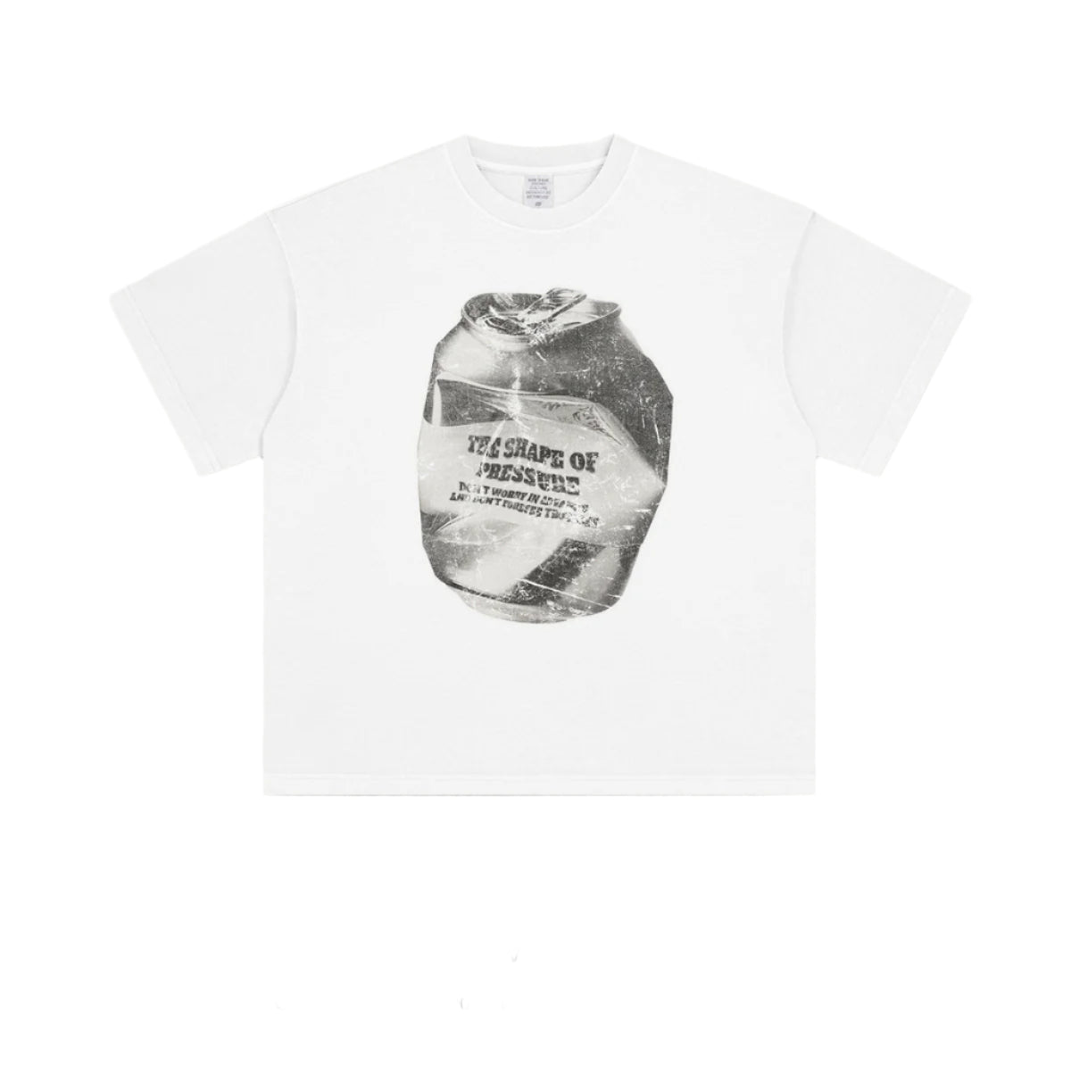 Men's Shape of Pressure Tee | Vintage Print Streetwear