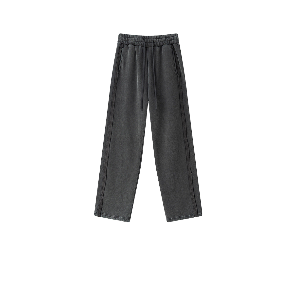 Men's Baggy Wide Leg Sweatpants Fleece-Lined – ZINNTRA