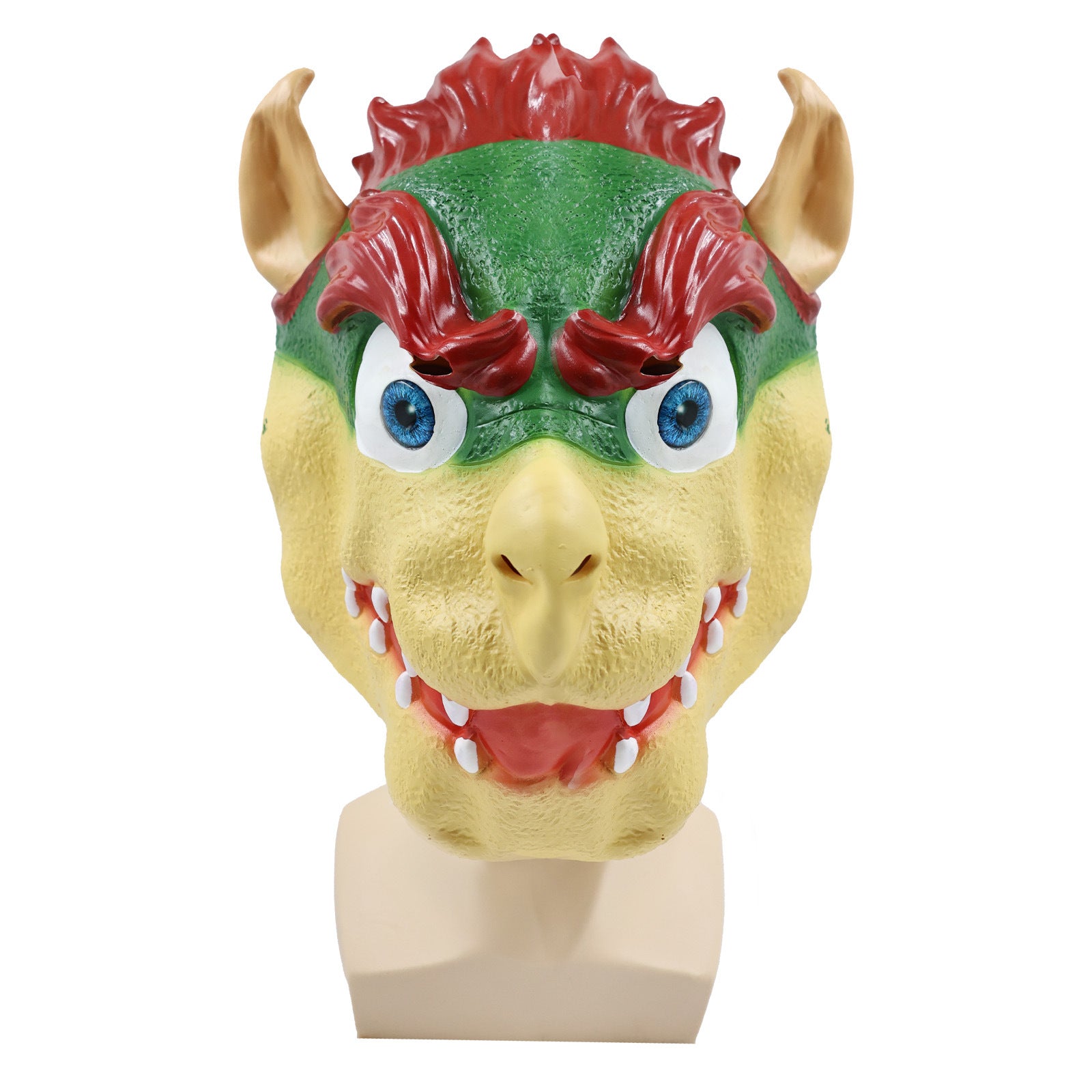 dragon latex halloween mask cosplay reptile headgear