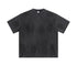 Laid-flat white Beattube t-shirt showing minimal design details