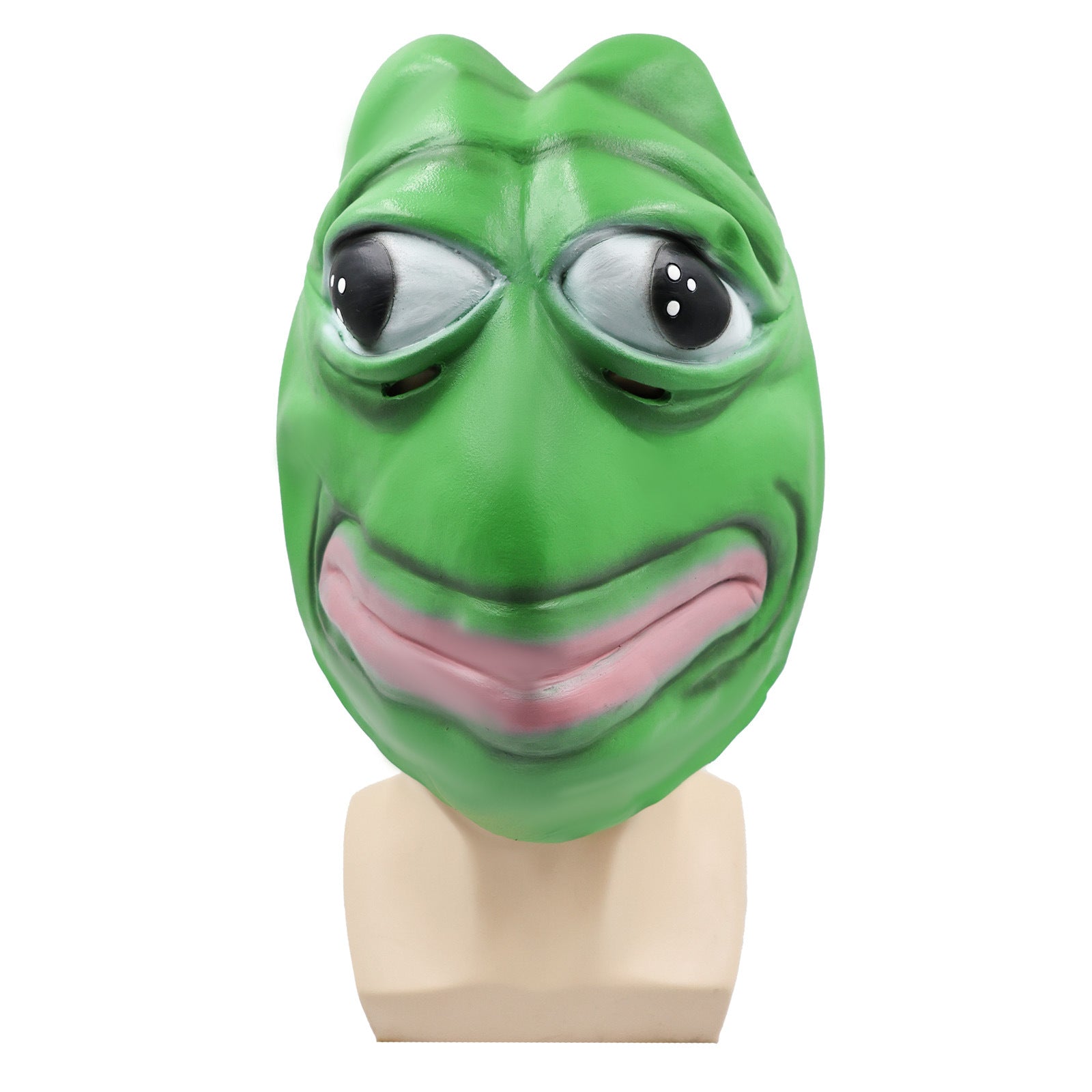 frog character latex halloween mask funny cosplay