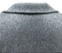 back—gray teddy coat, structured collar and seam