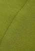 Close-up of green retro contrast long sleeve t-shirt fabric texture