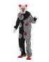 Creepy horror clown Halloween outfit angled pose