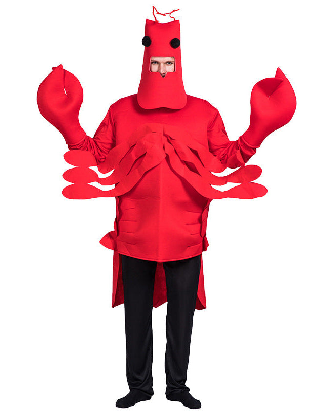 Red lobster Halloween costume full front view