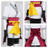 machi cosplay costume hunter x hunter back bow and waist sash close up