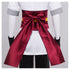 machi komacine cosplay hunter x hunter back view red bow and waist sash detail