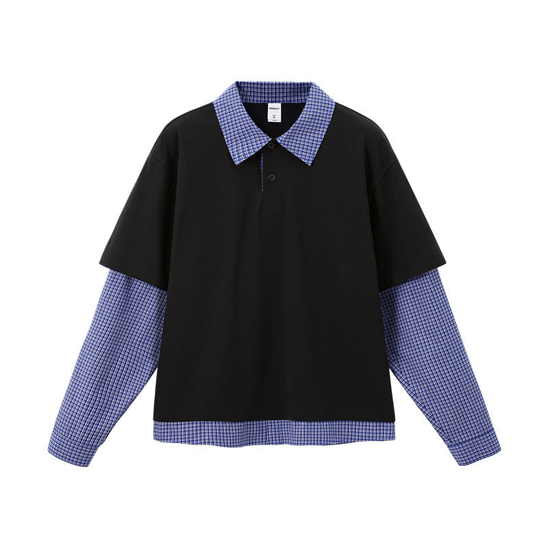 トップス OVY Two Layers Long Sleeve Polo Two Layers Long Sleeve Polo | OVY