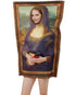 mona lisa painting halloween costume side-angle funny art outfit