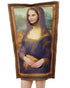 mona lisa painting halloween costume funny art parody front view