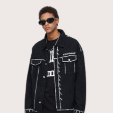 New in men's outerwear: Contemporary denim jackets and casual coats featuring quality designs at affordable prices