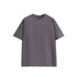 Oversized moisture-wicking t-shirt in muted purple, unisex streetwear fit