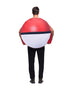 Pokéball Halloween outfit back view