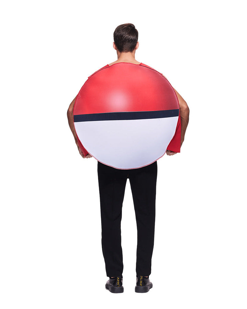 Pokéball Halloween outfit back view