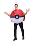 Funny round Pokéball cosplay outfit side pose