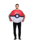 Pokéball Halloween costume front view
