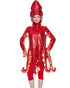 Red sea creature cosplay outfit with tentacles