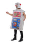 Side view of retro robot Halloween costume