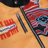 rumi halloween costume kpop cosplay yellow jacket zipper patch detail