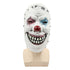 smiling clown latex halloween mask creepy cosplay