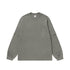 Taupe gray oversized long sleeve t-shirt for men casual fit