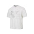 Heather gray vintage birdcage rose graphic T-shirt product view