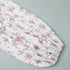 Long puff sleeve with gathered cuff on floral print mini dress