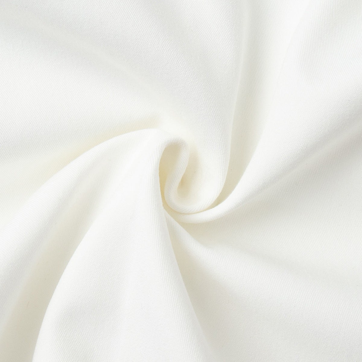 Soft woven fabric texture of white blazer jacket